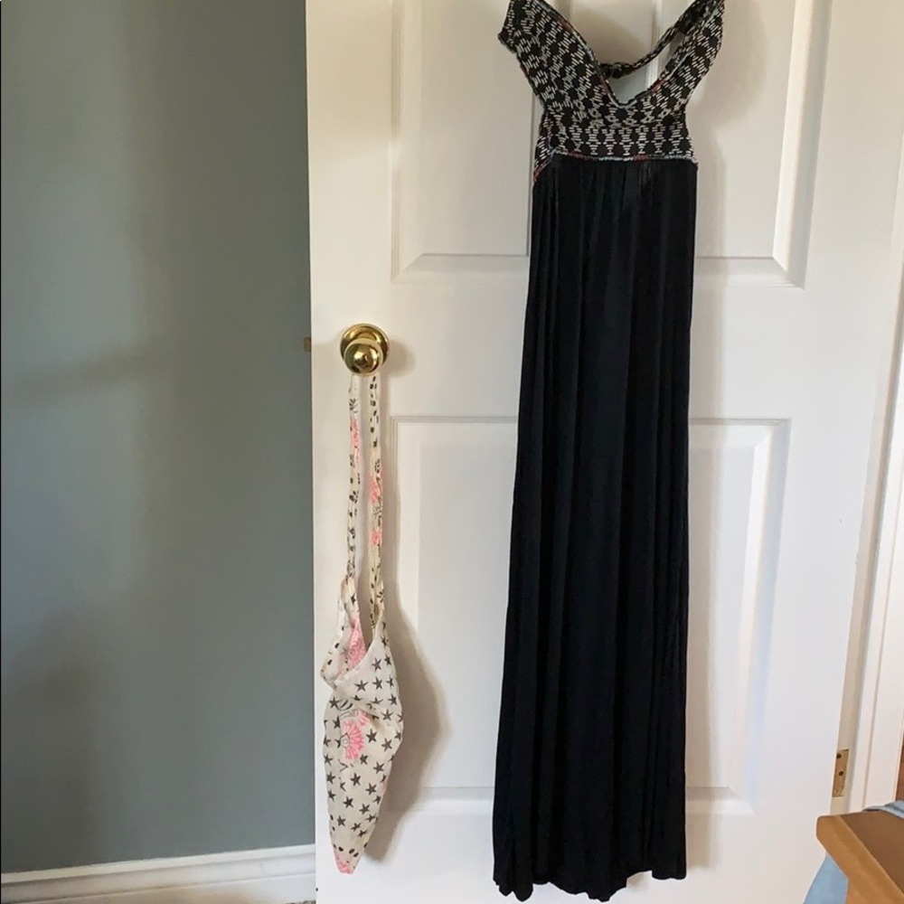 Dolce vita black maxi dress